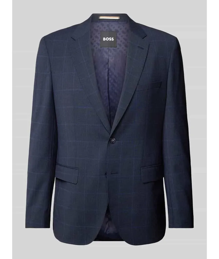 obrazek 1 Marynarka o kroju regular fit z kołnierzem z połami model ‘Jasper’
