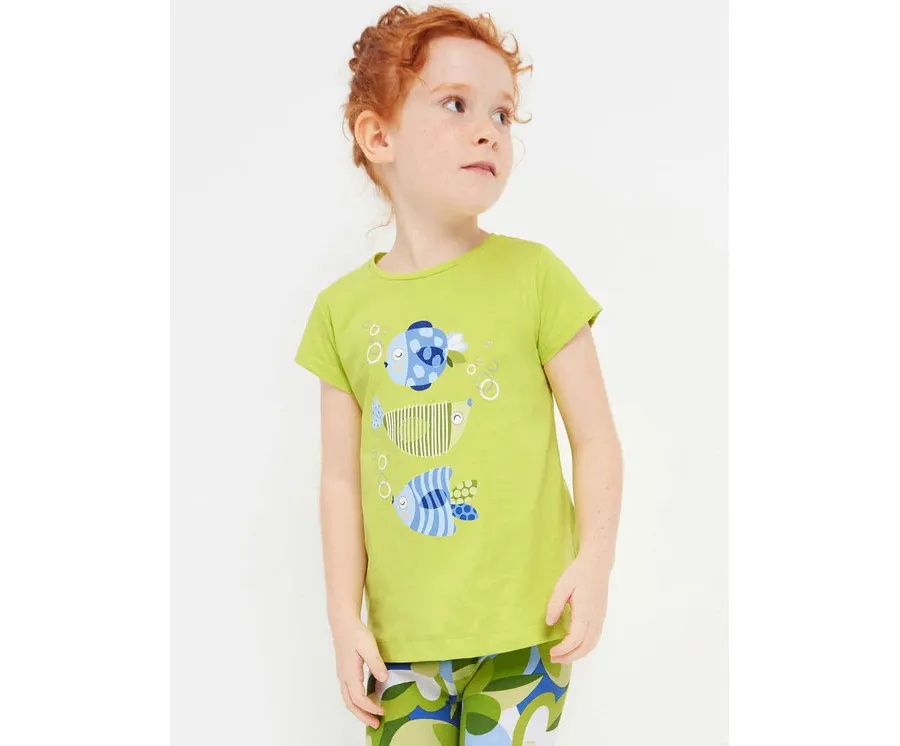 obrazek 1 Mayoral T-Shirt 3070 Zielony