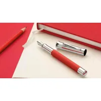 Picture Orange exclusive fountain pen Guilloche Yozakura - Graf von Faber-Castell