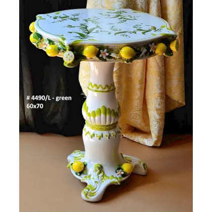 Zdjęcie Unikatowy stolik kawowy z ceramiki