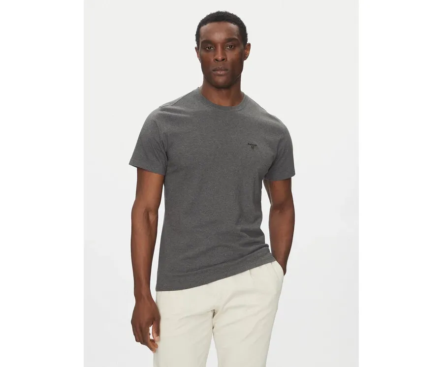 obrazek 1 Barbour T-Shirt Essential Sports MTS0331GY73 Szary Tailored Fit