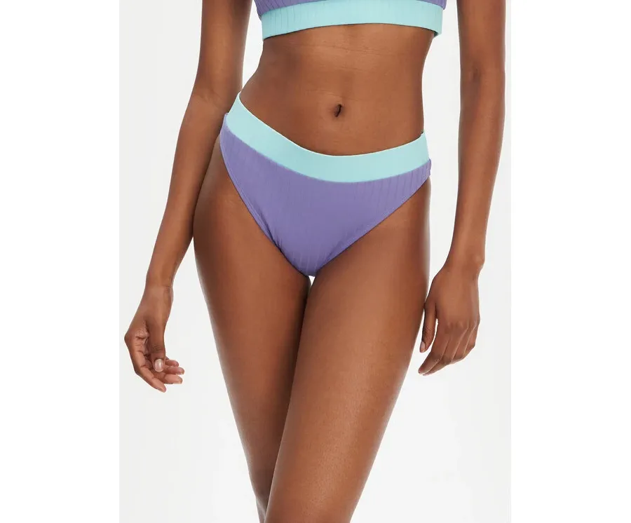 obrazek 1 Quiksilver Dół od bikini Hi Cut Bottom EQWX403127 Niebieski