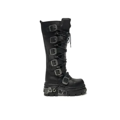 Zdjęcie NEW ROCK Glany M-272-S1 Czarny