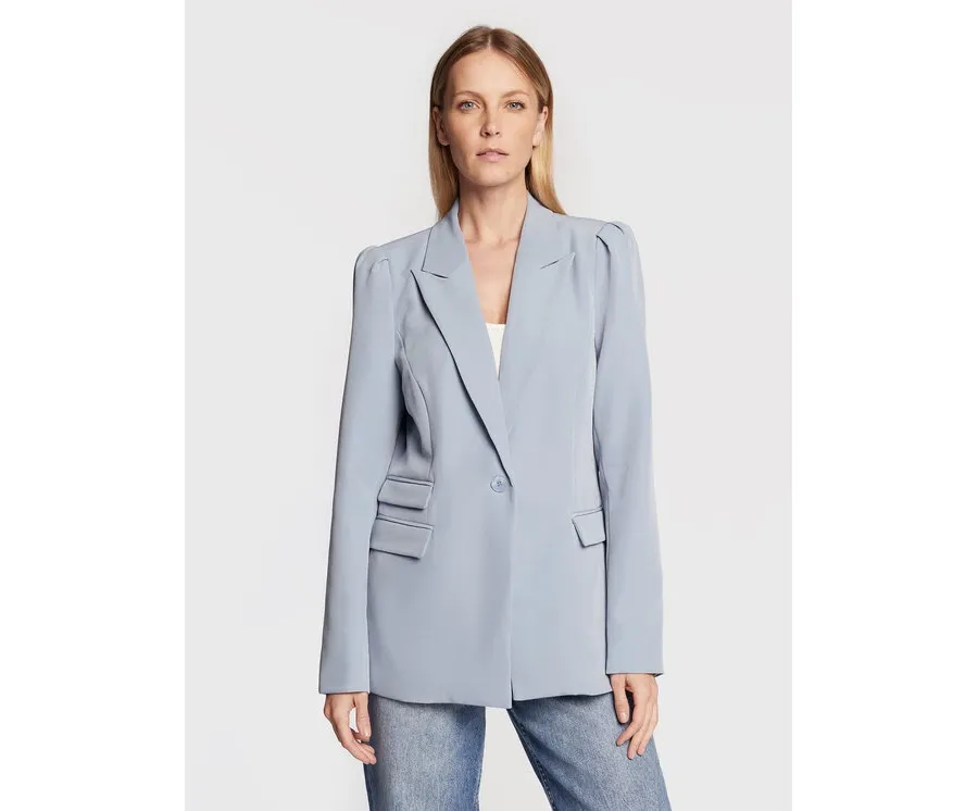 obrazek 1 Bruuns Bazaar Marynarka Rubysus Nora BBW3164 Błękitny Slim Fit