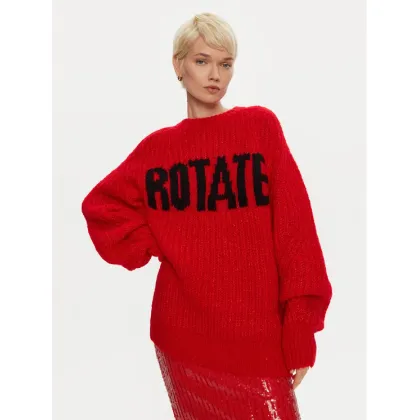 Zdjęcie ROTATE Sweter Brandy 1137491292 Czerwony Loose Fit