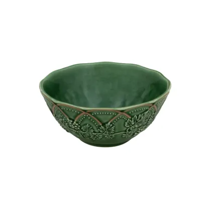 Zdjęcie Ceramiczna misa wyprodukowana przez producenta portugalskiego - Bordallo Pinheiro
