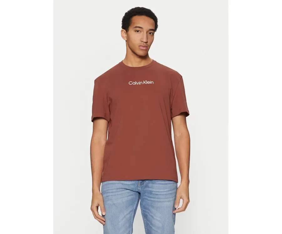 obrazek 1 Calvin Klein T-Shirt Hero K10K111346 Czerwony Regular Fit