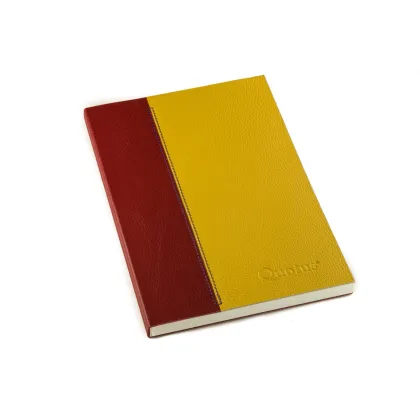 Zdjęcie Włoski duży notes wykonany ze skóry
