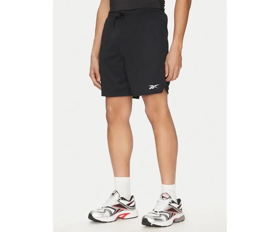 obrazek 1 Reebok Szorty sportowe 100214877 Czarny Regular Fit