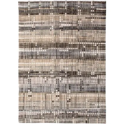 Zdjęcie Subtelny szary dywan nowoczesny - HUDSON GREY 8413