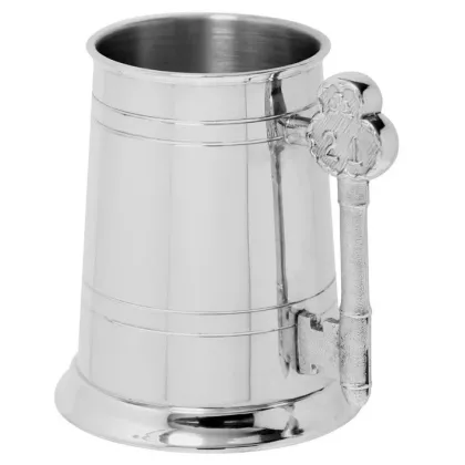 Picture A beautiful beer mug with a unique handle - a perfect gift for a 21st birthday