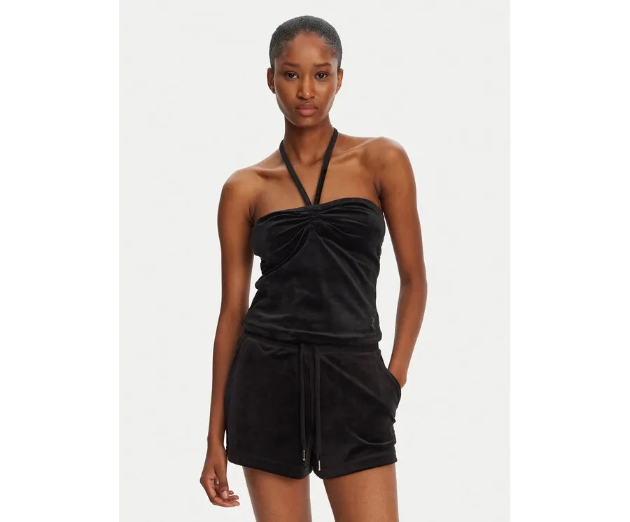 obrazek 1 Juicy Couture Top JCWCT125325 Czarny Slim Fit
