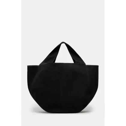 Zdjęcie JW Anderson torebka Maxi Tote kolor czarny HB0651.FA0388.999