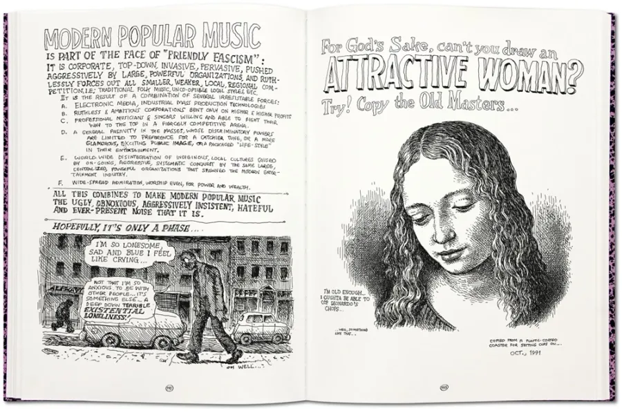 obrazek 7 Książka Robert Crumb. Szkicowniki 1982-2011 - Taschen
