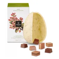 Zdjęcie Włoskie jajko czekoladowe Amedei Białe z pistacjami, 400g