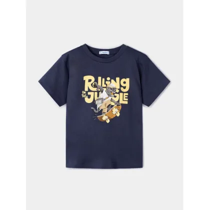 Zdjęcie Mayoral T-Shirt 3008 Granatowy Regular Fit