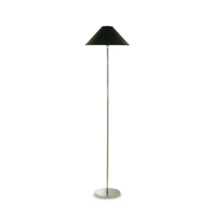 Zdjęcie Luksusowa lampa wykonana z mosiądzu z malowanym abażurem