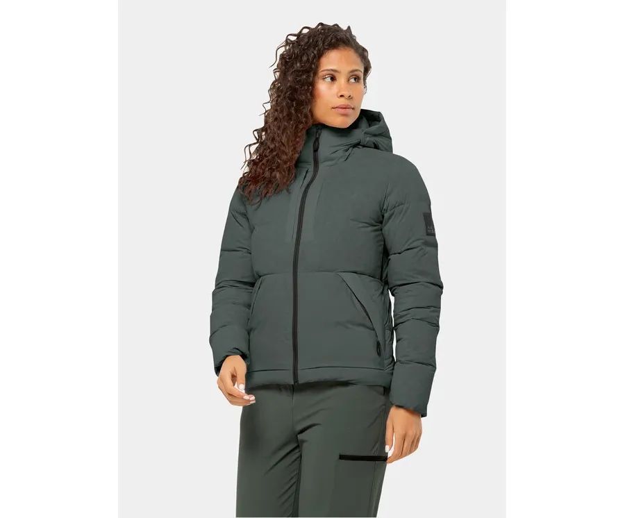 obrazek 1 Jack Wolfskin Kurtka zimowa Wandermood Down Jkt 1207321 Zielony Regular Fit