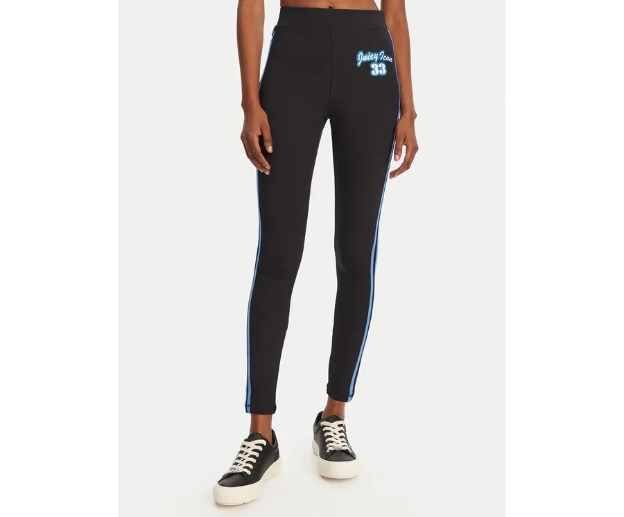 obrazek 1 Juicy Couture Legginsy JCSML125405 Czarny Slim Fit