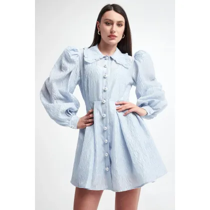 Zdjęcie Sukienka z kołnierzykiem CUSTOMMADE Custommade