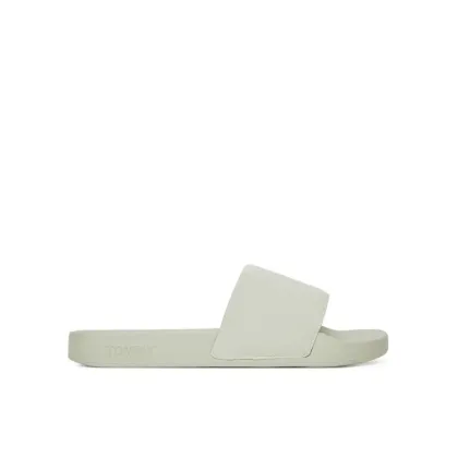 Zdjęcie Tommy Jeans Klapki Flag Pool Slide Patent EN0EN02901 Zielony