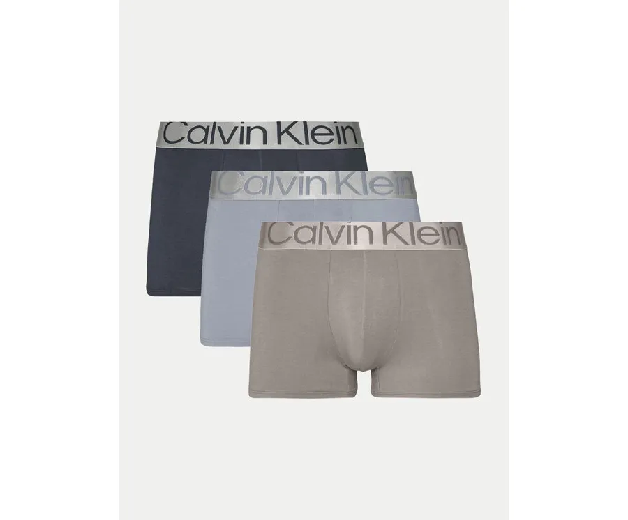 obrazek 1 Calvin Klein Underwear Komplet 3 par bokserek 000NB3130A Niebieski