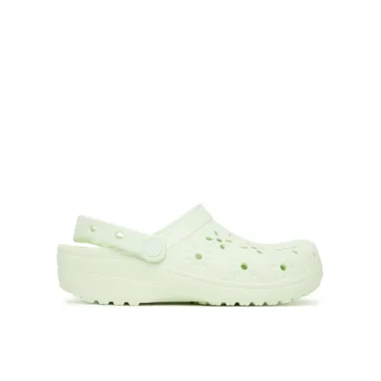 Zdjęcie Crocs Klapki Classic Floral Cut-Out Clog 210927 Zielony