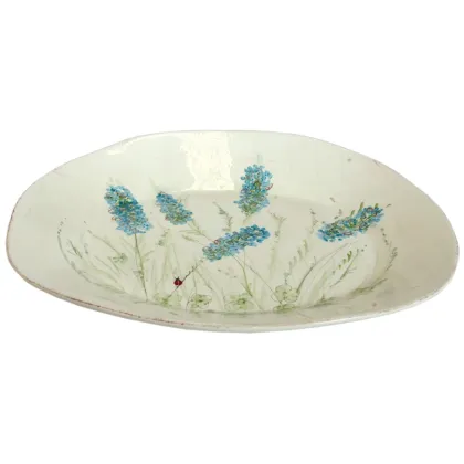 Zdjęcie Duży ręcznie malowany wiejski półmisek - Virginia Casa