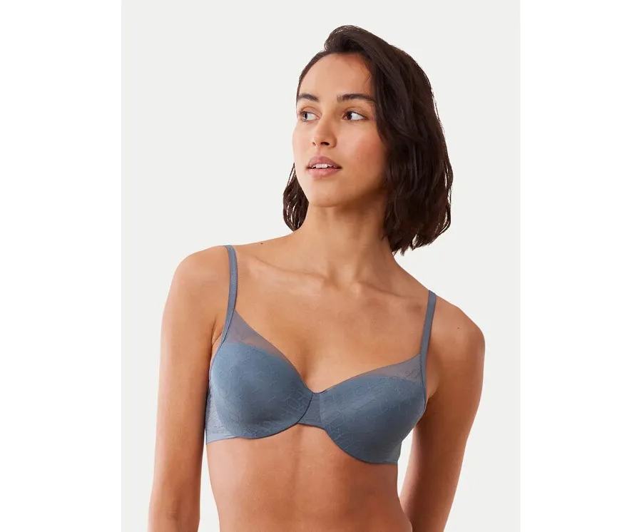 obrazek 1 Triumph Biustonosz z fiszbiną Signature Sheer WHP EX 10215948 Niebieski