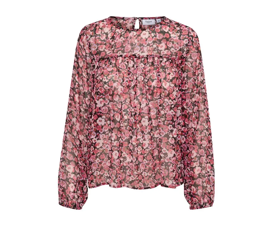 obrazek 1 Saint Tropez Bluzka 30512334 Różowy Loose Fit