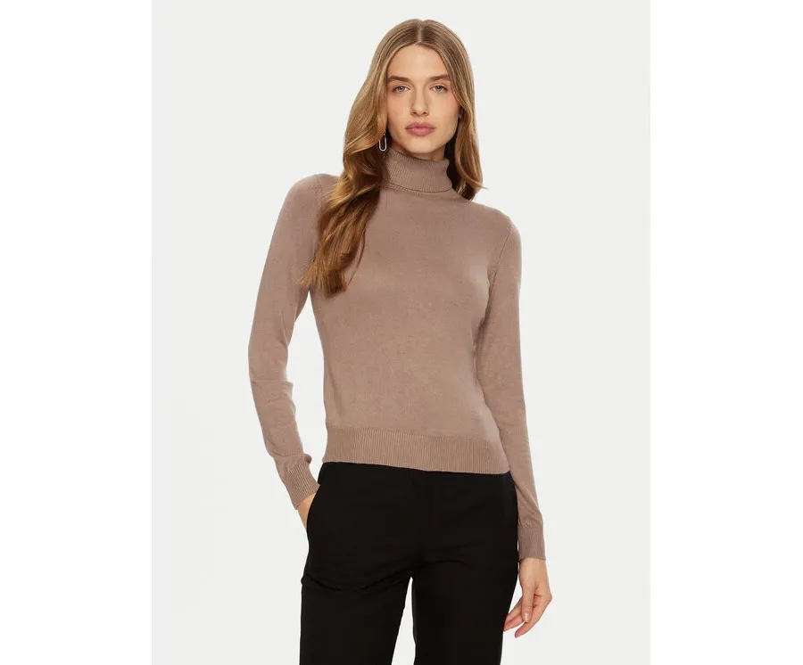 obrazek 1 ACCESS FASHION Golf 44-8074 Beżowy Slim Fit