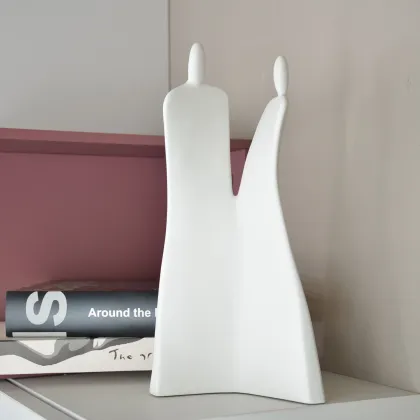 Zdjęcie Designerska figurka ceramiczna Take my hand