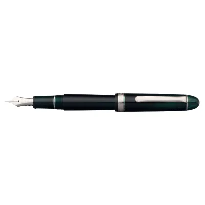 Zdjęcie Pióro wieczne Platinum 3776 Century Rhodium Laurel Green UEF
