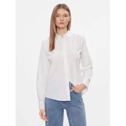 Zdjęcie Tommy Hilfiger Koszula Essential WW0WW40543 Biały Regular Fit