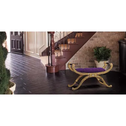 Zdjęcie Antyczna elegancka ławka do wyszukanego wnętrza - Morello Gianpaolo