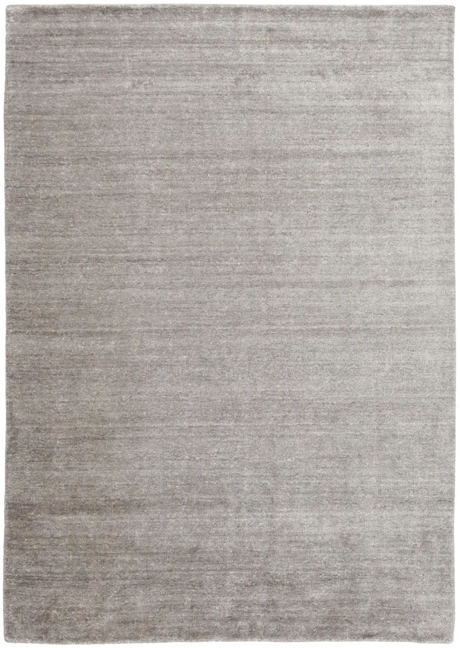 picture 1 Designer gray smooth rug - PLAIN DUST GRAY 7011