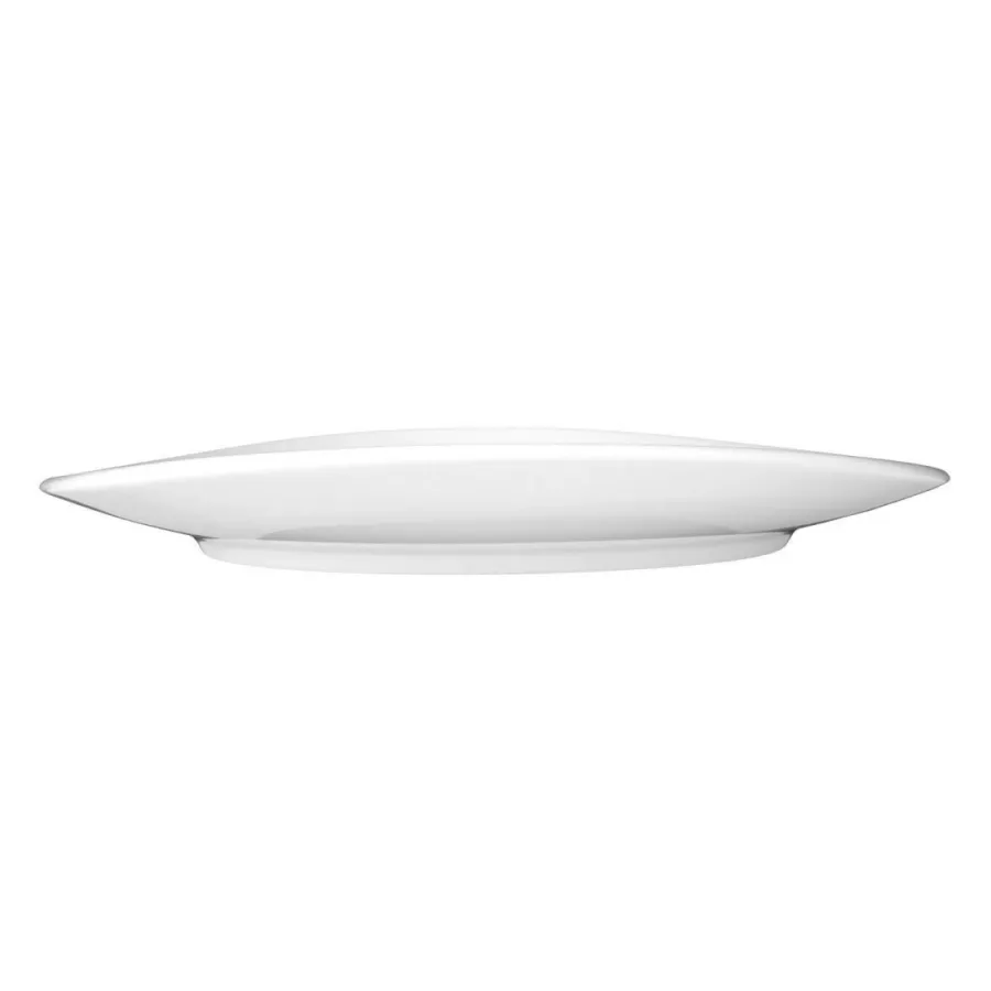 obrazek 3 Piękny porcelanowy owalny talerz obiadowy 25 cm z Niemiec - Seltmann Weiden