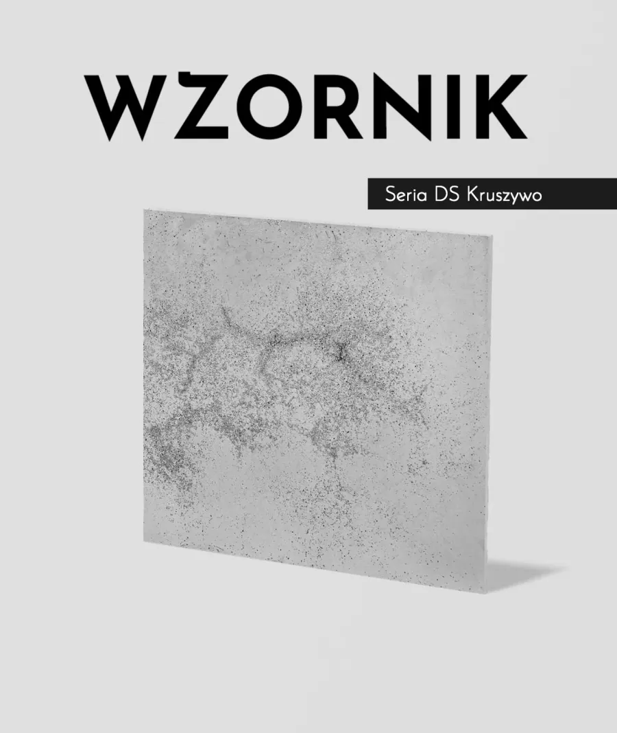 obrazek 1 Wzornik DS - (jasny popiel, czarne kruszywo, średnia porowatość) - beton architektoniczny