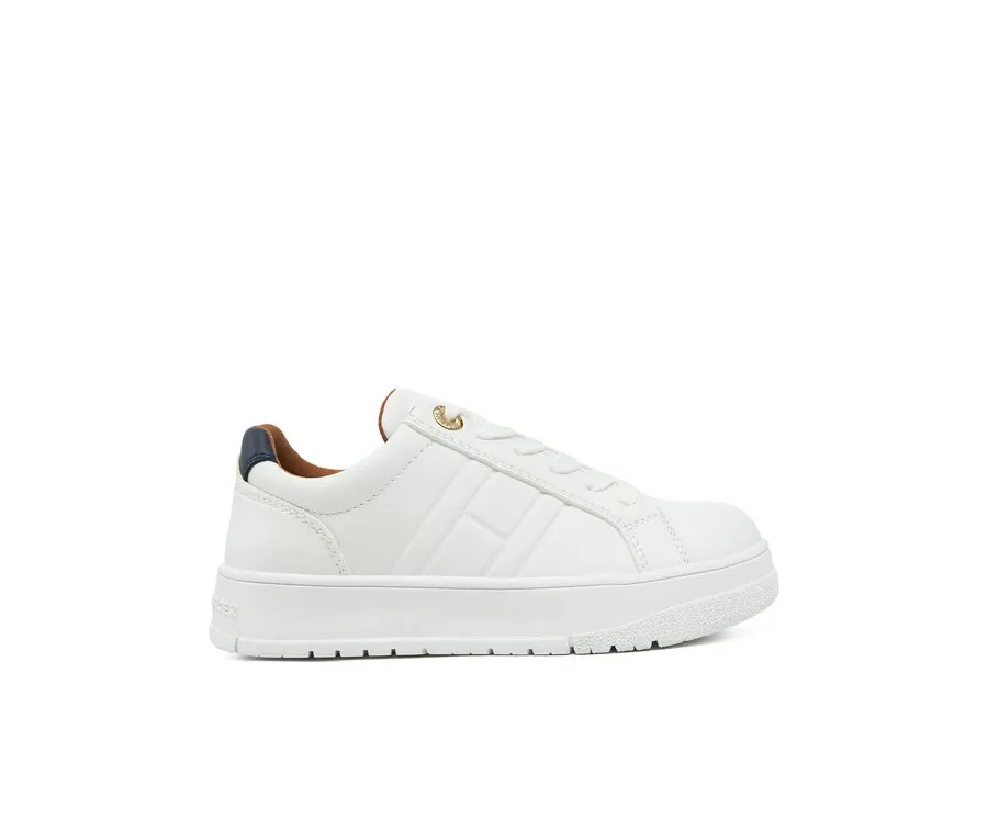 obrazek 1 Tommy Hilfiger Sneakersy Low Cut Lace-Up Sneaker T3X9-33857-1355 M Biały