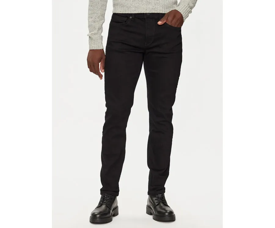 obrazek 1 Pepe Jeans Jeansy PM207388 Czarny Slim Fit
