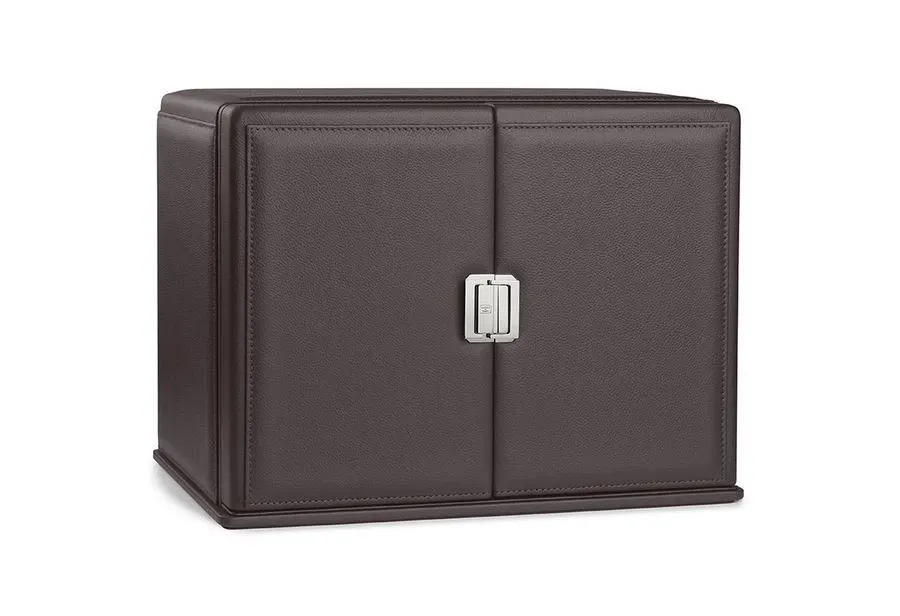 obrazek 2 Skórzane etui w dwóch kolorach z 6 rotomatami do zegarków