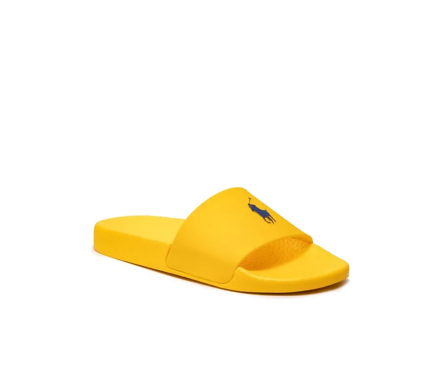 obrazek 1 Polo Ralph Lauren Klapki Polo Silde 809860988002 Żółty