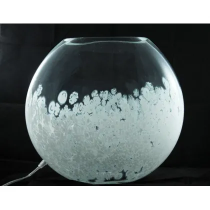 Zdjęcie Zachwycająca szklana lampa Nebbia di Mare i Luna di Giorno