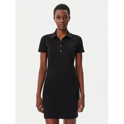 Zdjęcie Lacoste Sukienka codzienna EF5473 Czarny Slim Fit