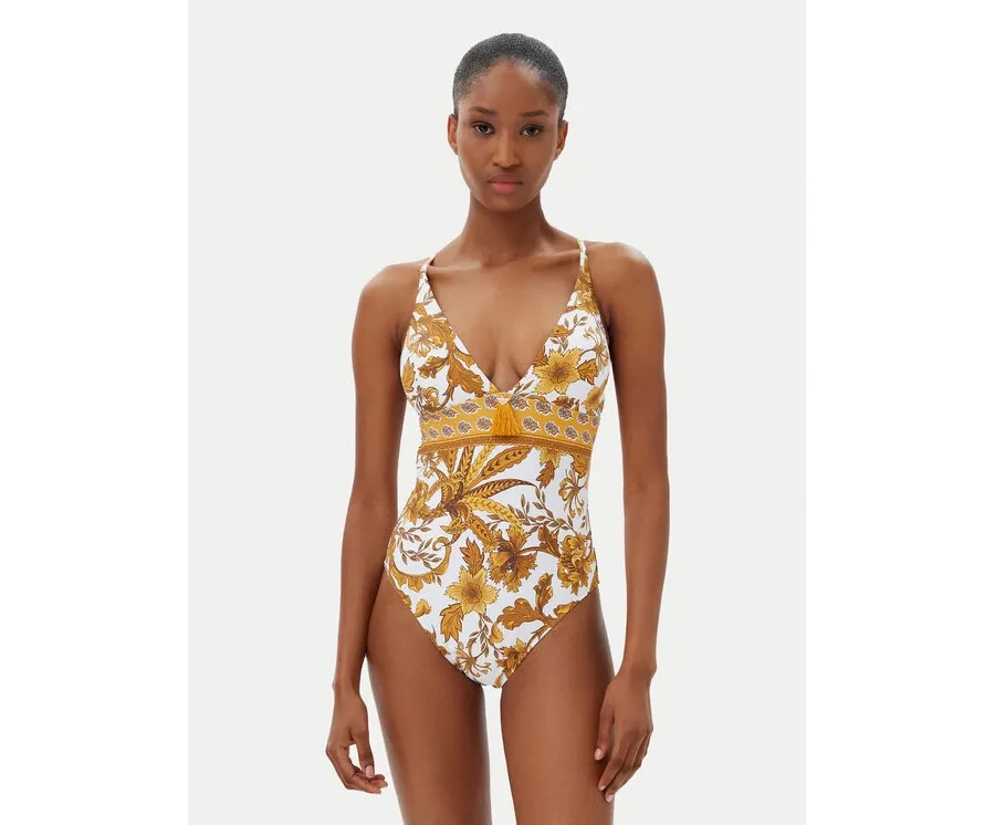 obrazek 1 Selmark Strój kąpielowy BM257 Żółty