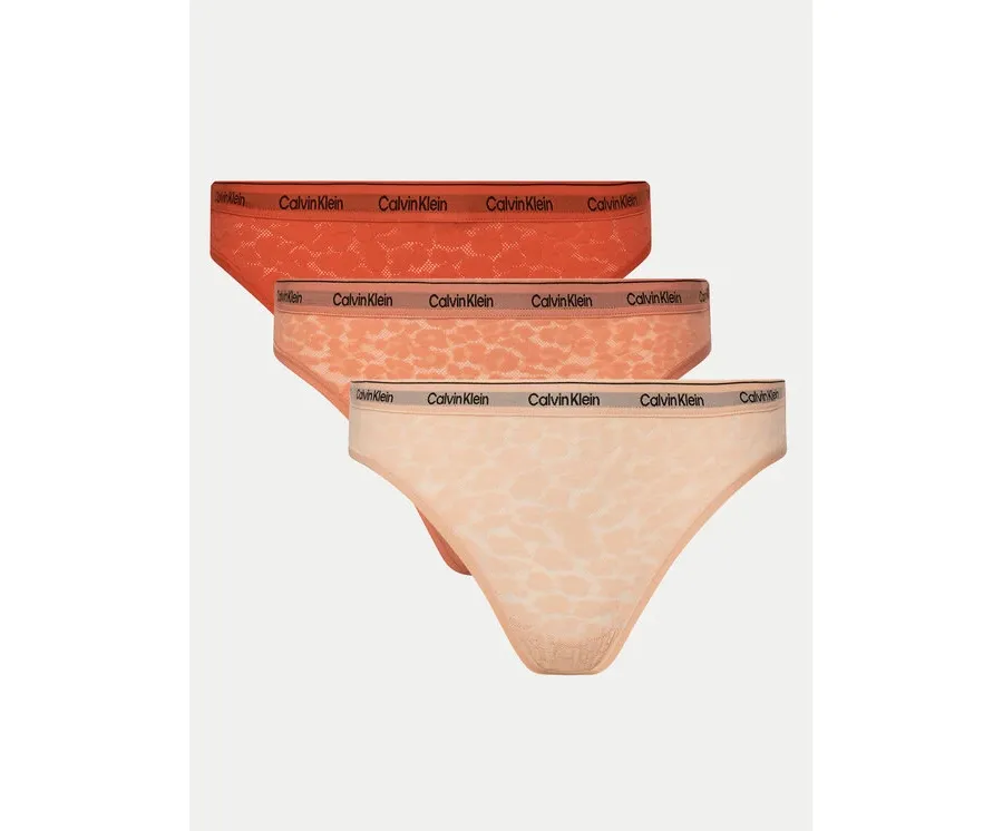 obrazek 1 Calvin Klein Underwear Komplet 3 par fig klasycznych 000QD5069E Kolorowy