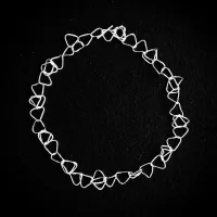 Picture Elegant silver necklace