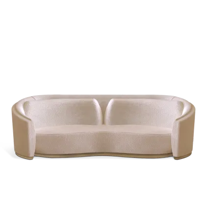Zdjęcie Wyjątkowa portugalska kremowa sofa