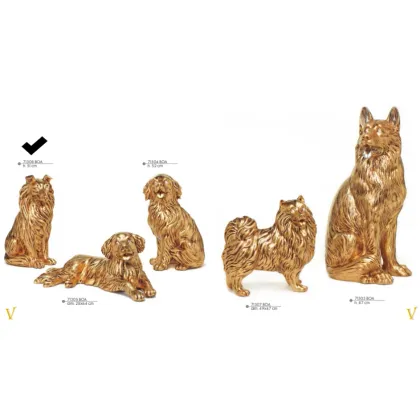 Zdjęcie Lessie - figura z włoskiej ceramiki - Valle d'Oro Patchi