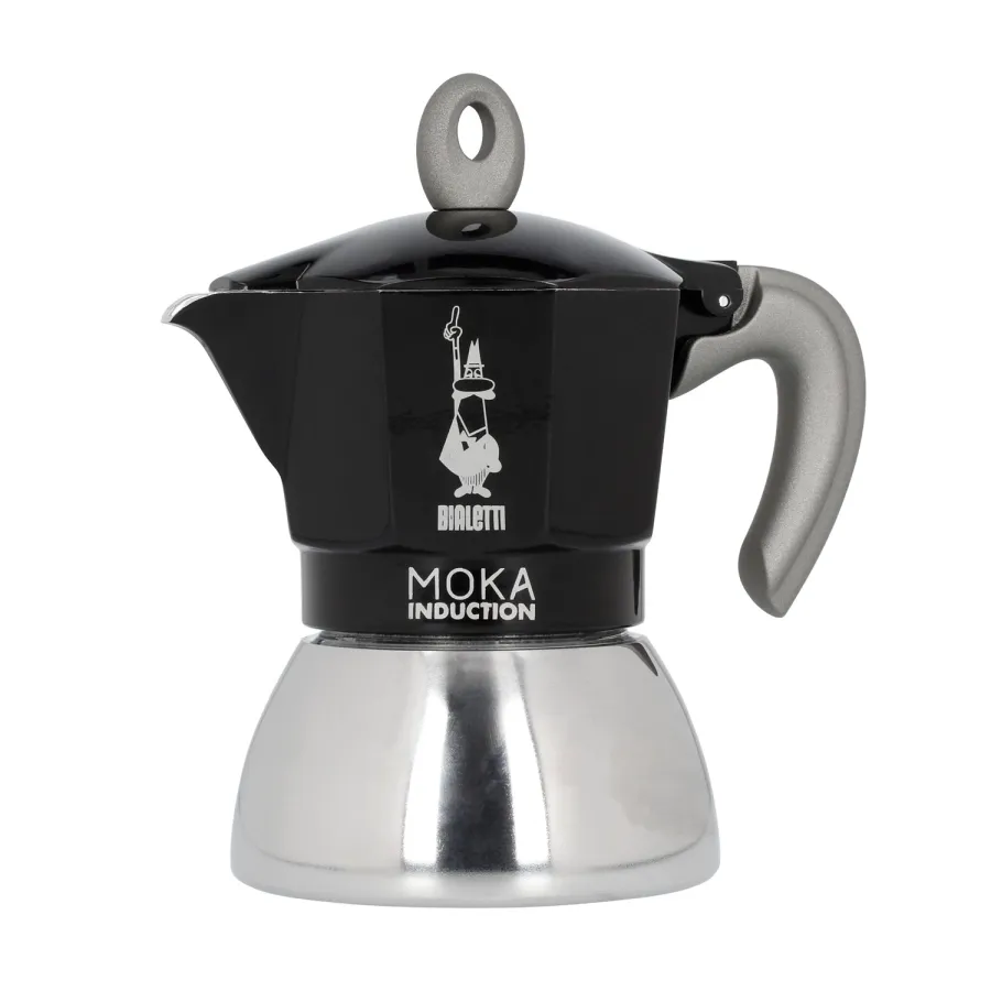 obrazek 1 Bialetti New Moka Induction 4tz Czarna BIALETTI